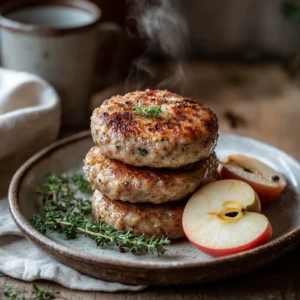 apple chicken sausage