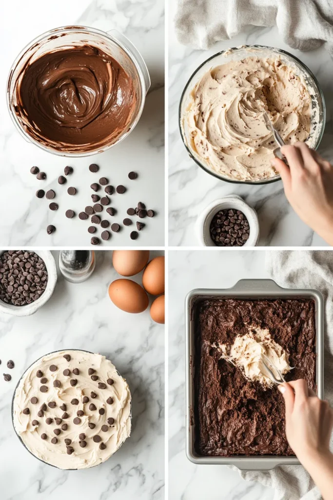 brownies with cream cheese frosting
