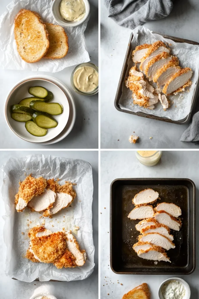 chicken cutlet sandwich