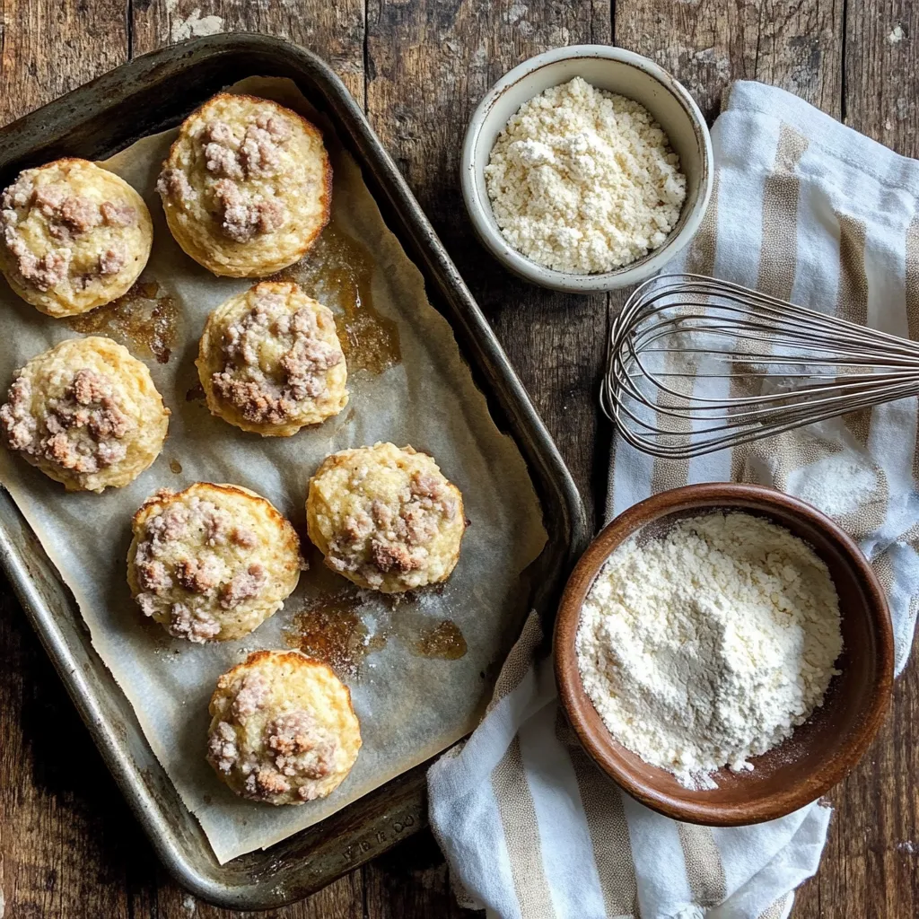 sausage pancake muffins