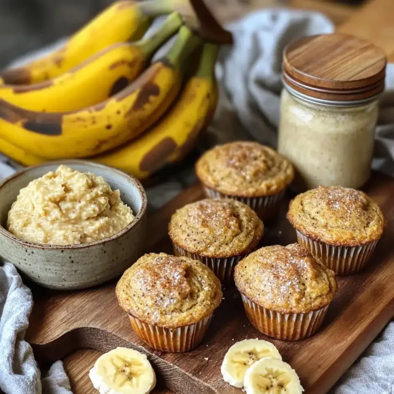 sourdough banana muffins