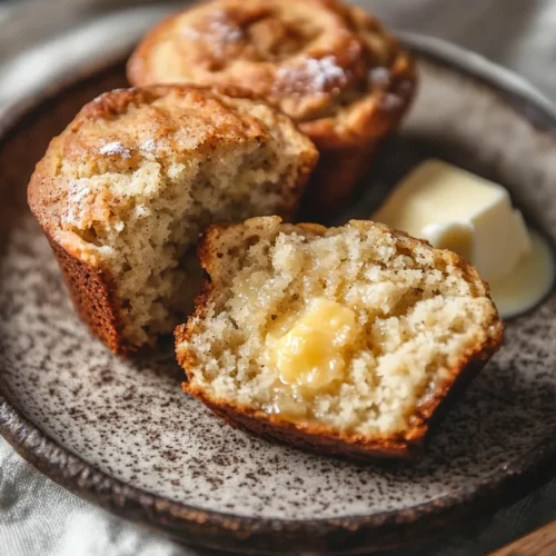 sourdough banana muffins