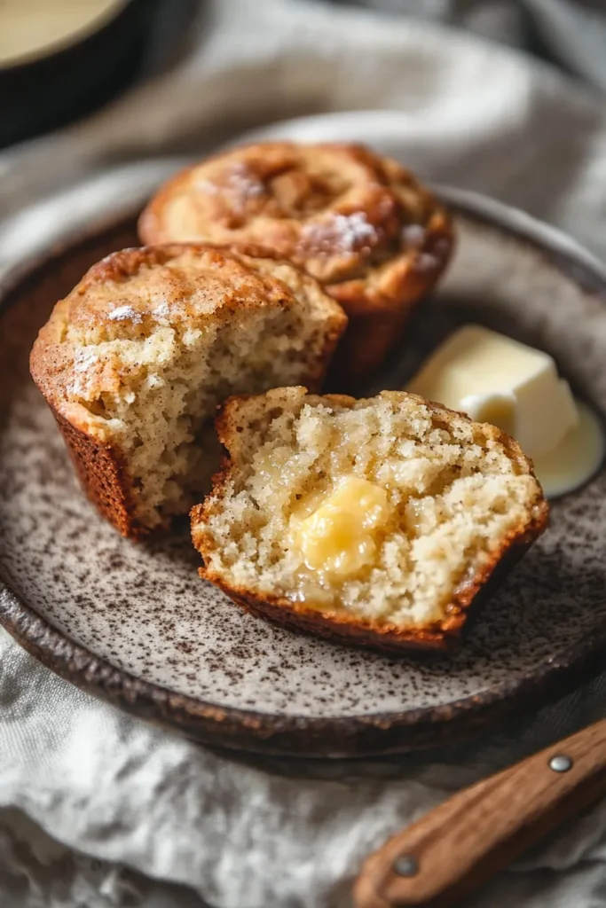 sourdough banana muffins