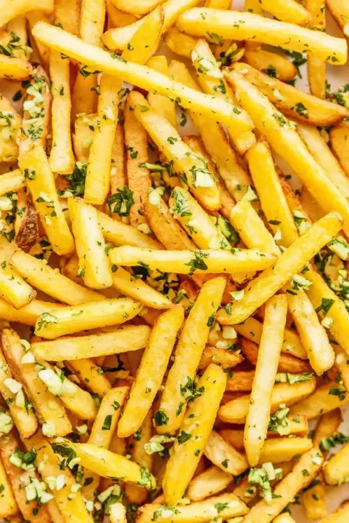 Garlic fries recipe