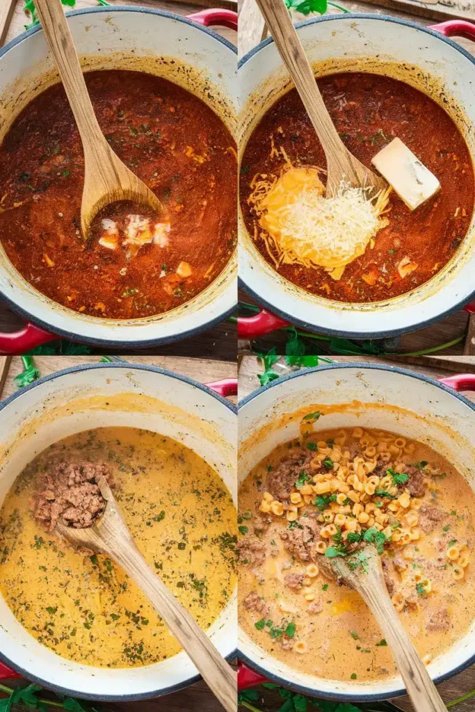 creamy parmesan italian sausage soup