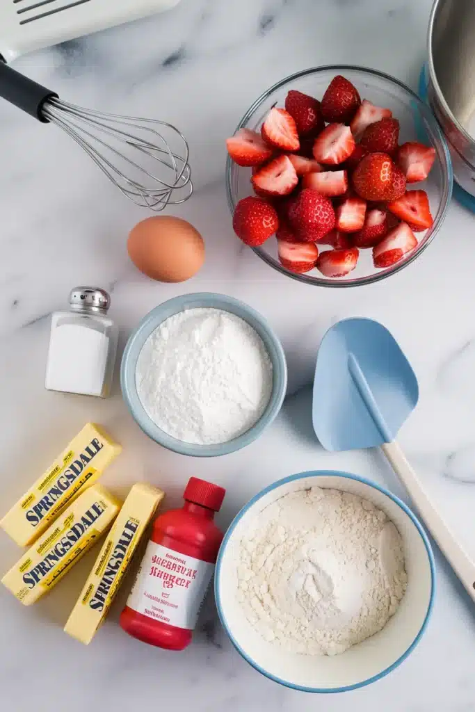 strawberry cookies