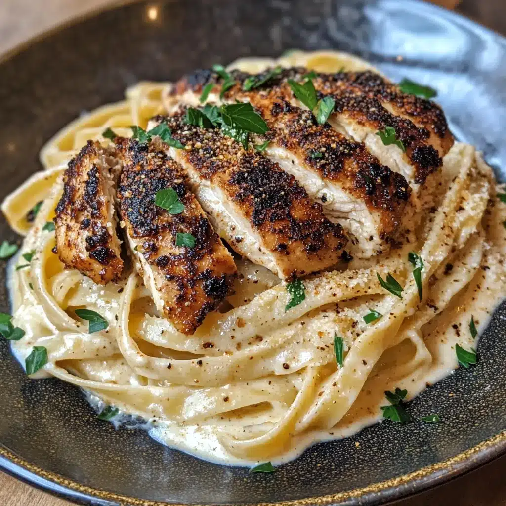 Blackened Chicken Alfredo