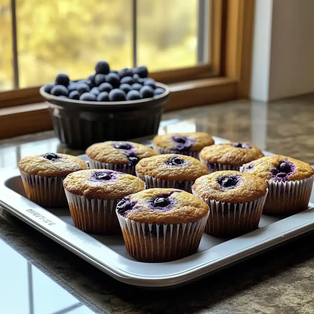 Blueberry Protein Muffins