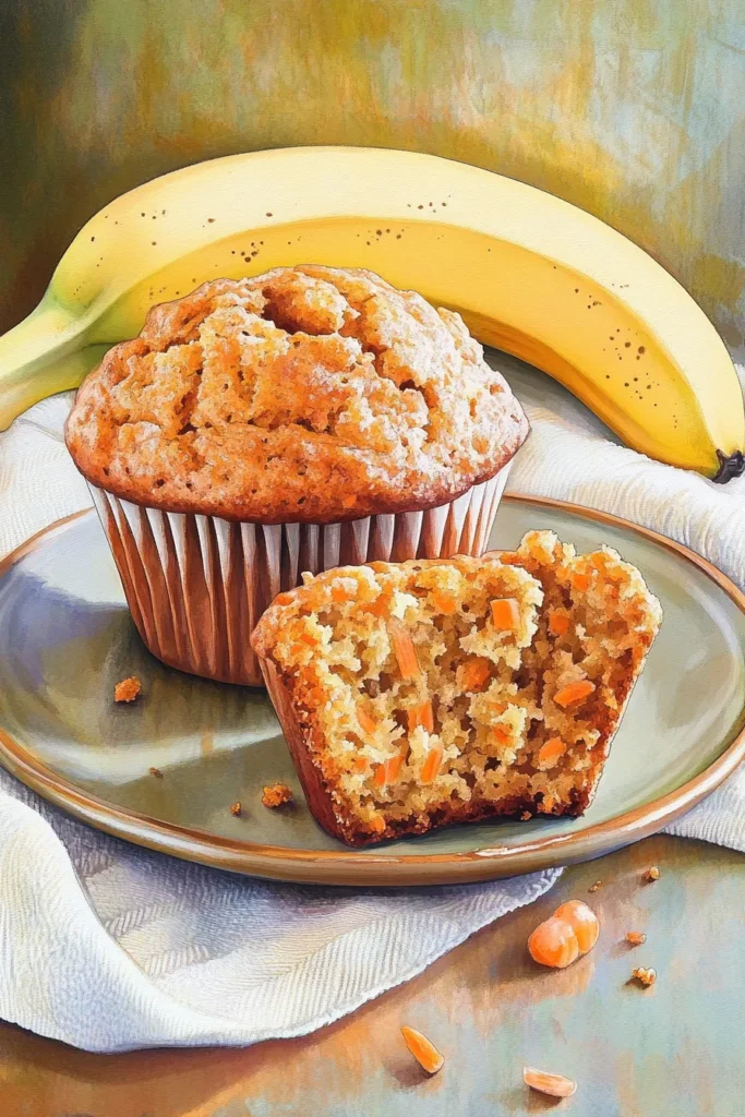 banana carrot muffins