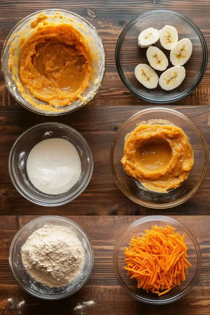 banana carrot muffins