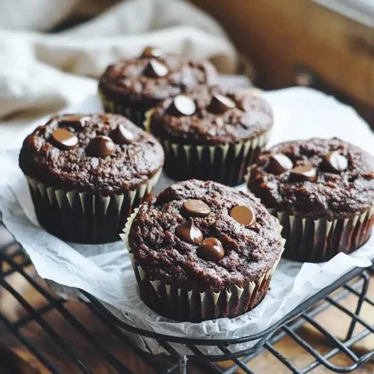 chocolate protein muffins