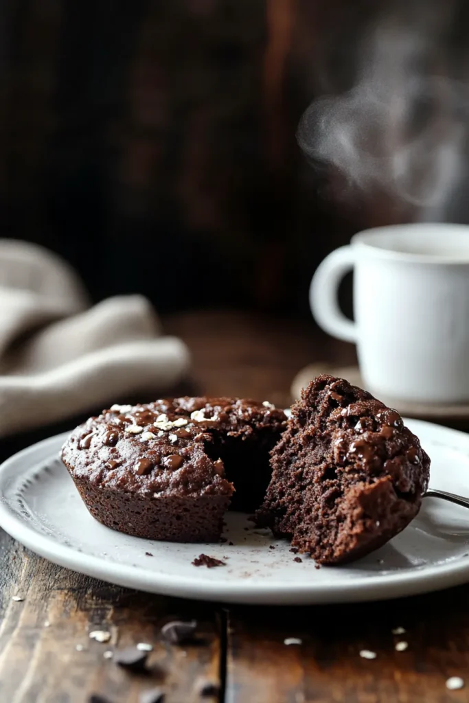 chocolate protein muffins