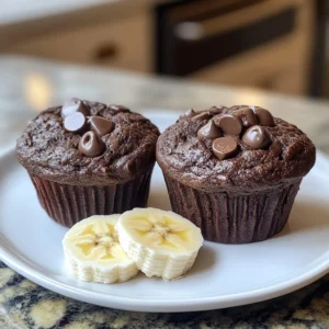 chocolate protein muffins