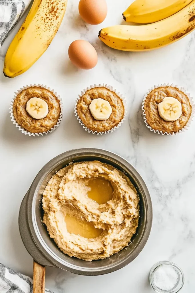 gluten free banana bread muffins