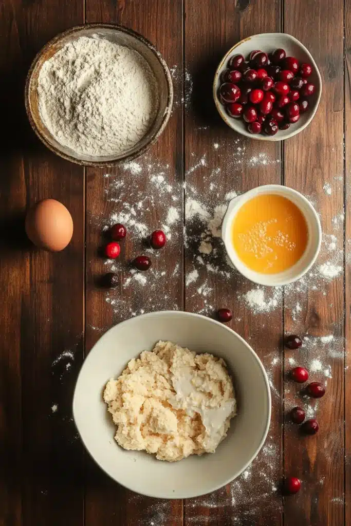 orange cranberry muffins