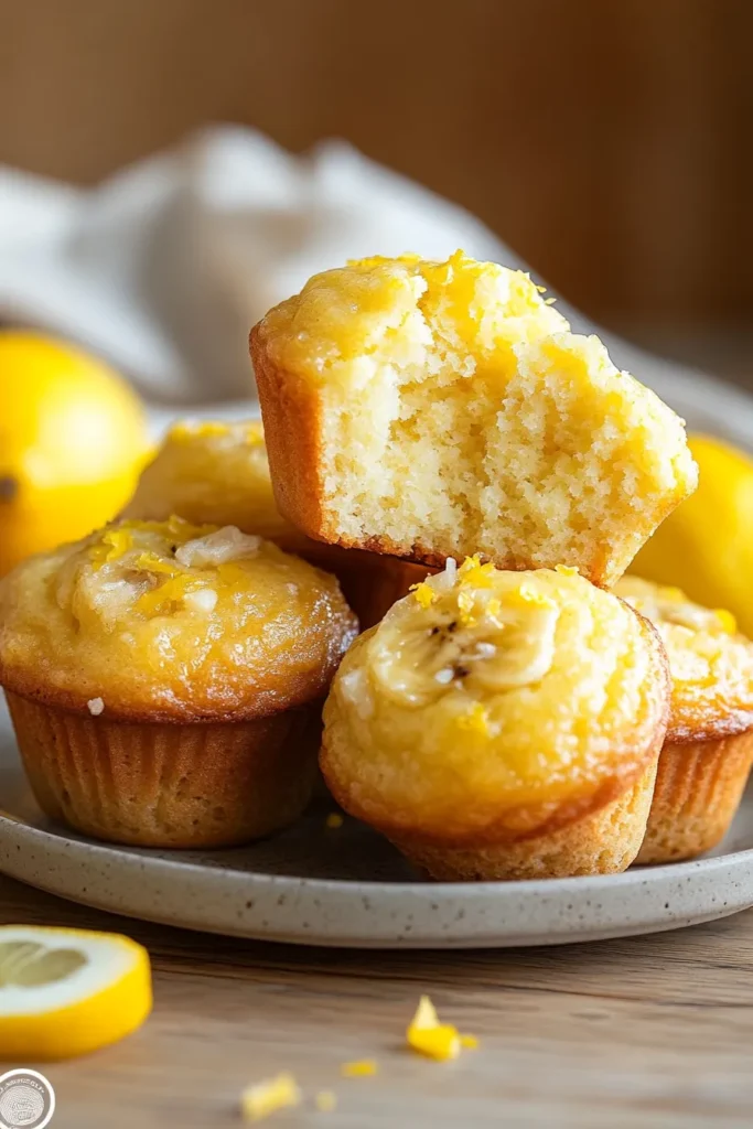 Banana Lemon Muffins