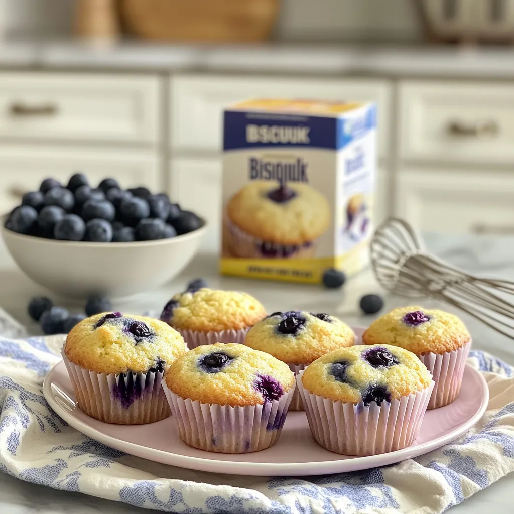 bisquick blueberry muffins