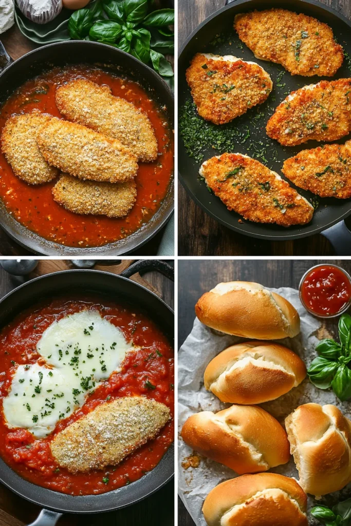 chicken parm sandwich