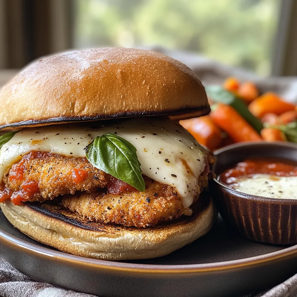 chicken parm sandwich
