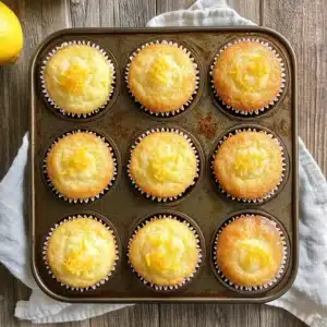 easy lemon muffins