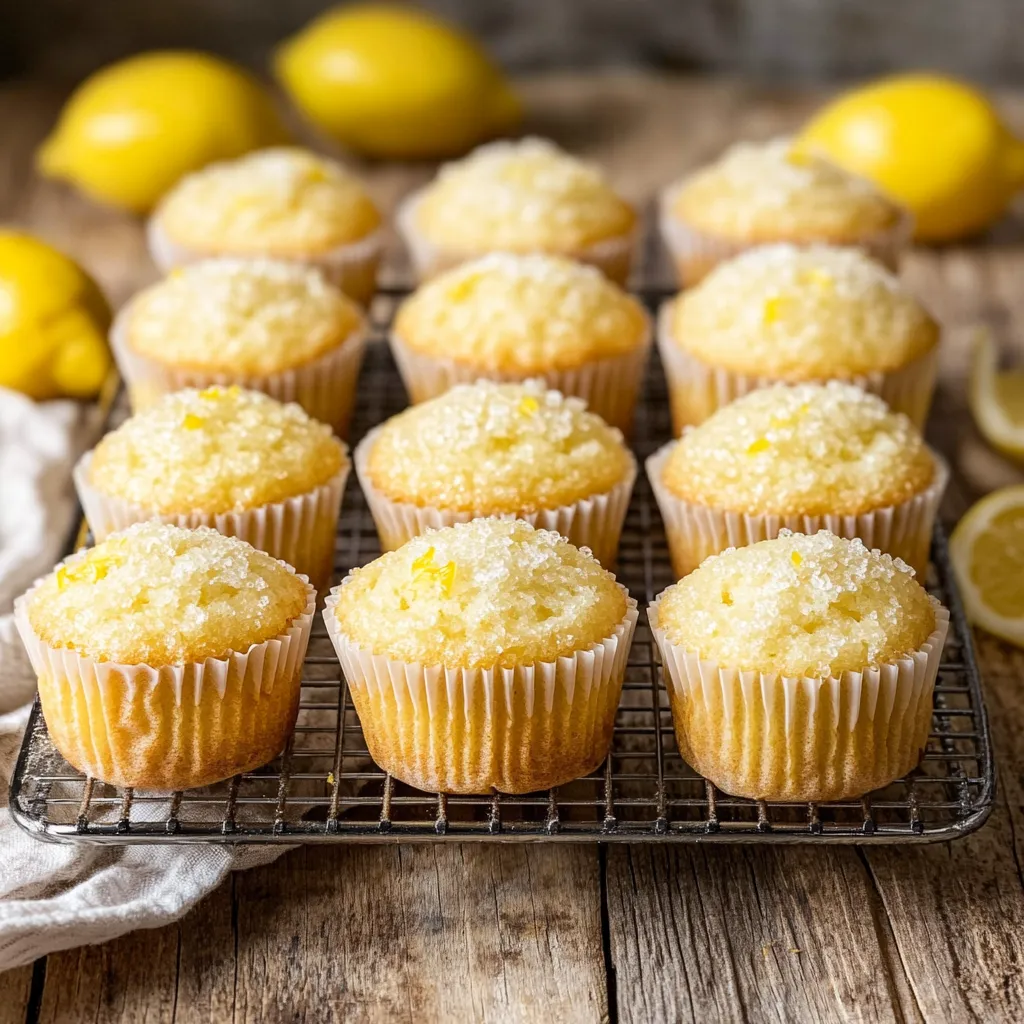 gluten free lemon muffins