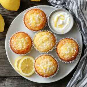 gluten free lemon muffins