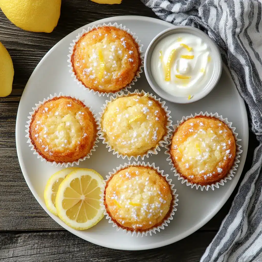 gluten free lemon muffins