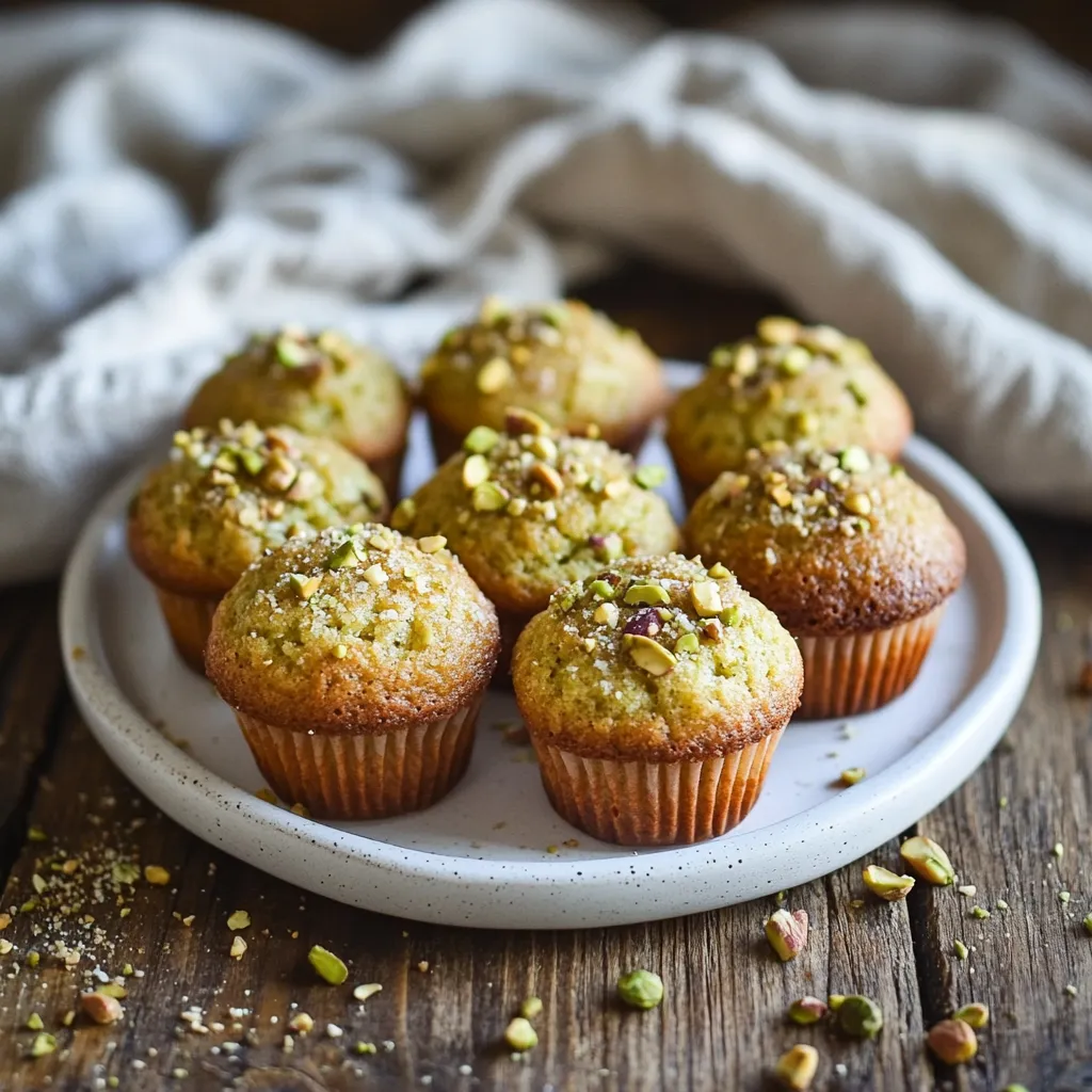 pistachio muffin recipe