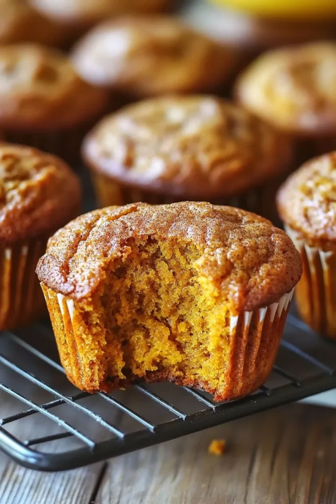 pumpkin banana muffins