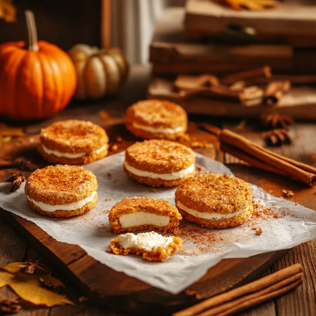 pumpkin cheesecake cookies