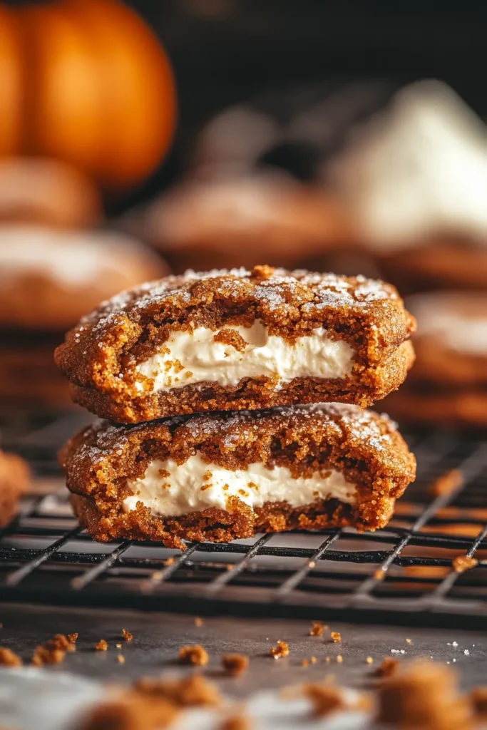 pumpkin cheesecake cookies