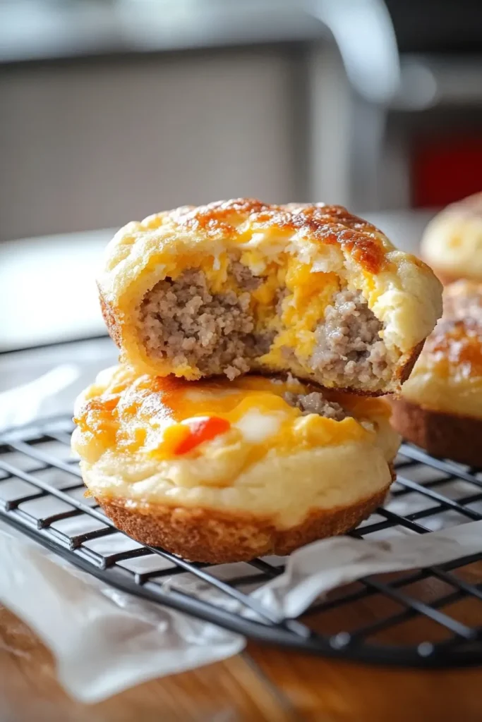 sausage egg and cheese muffins