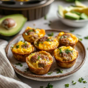 sausage egg and cheese muffins