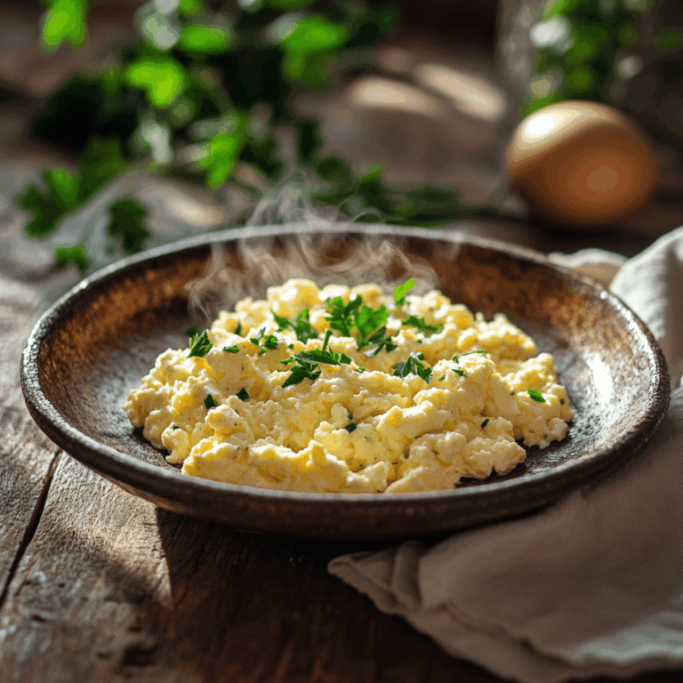 eggs with ricotta cheese