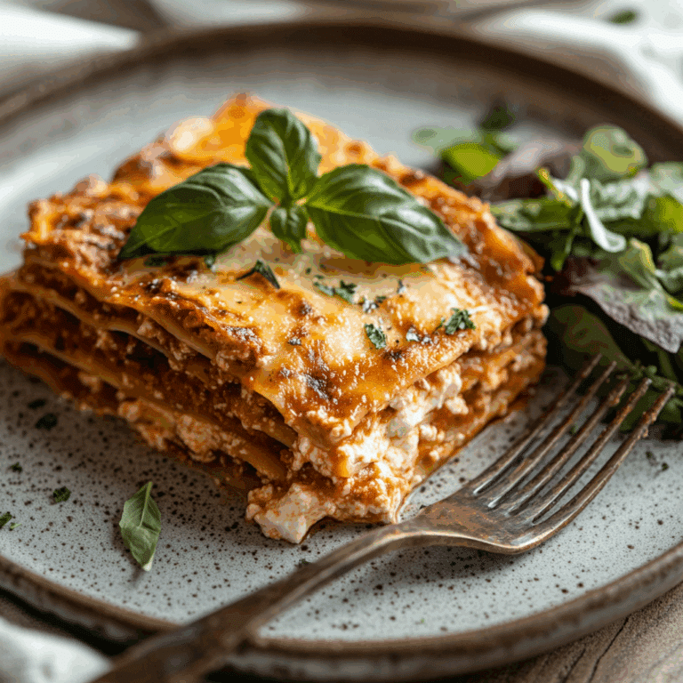 ricotta cheese filling for lasagna