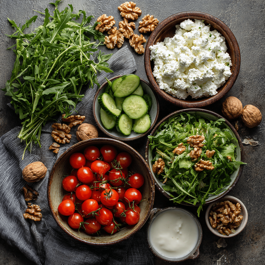 ricotta cheese salad 1 Ingredients for ricotta cheese salad
