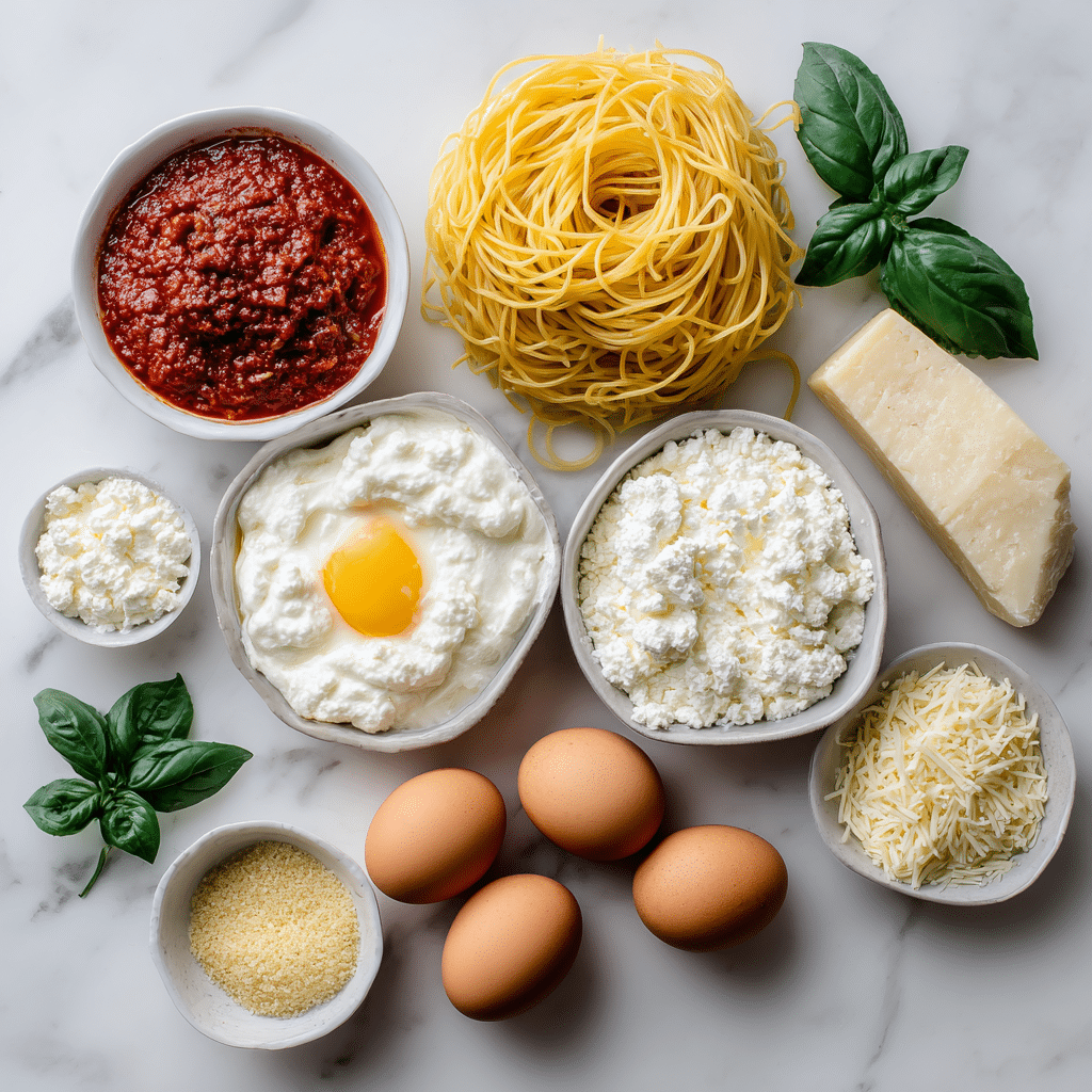 spaghetti pie with ricotta cheese 1 spaghetti pie with ricotta cheese